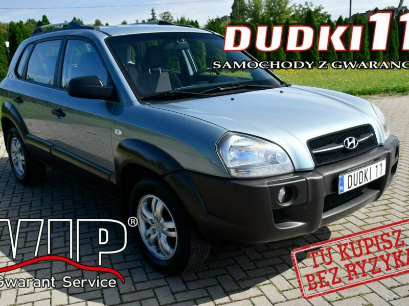 Hyundai Tucson 2,0 Benz. Rok 2006. Serwis.Klima.El.szyby.Centralka.kredyt.OKAZJA I (2004-2010)