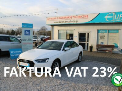 Audi A4 F-VAT Gwarancja G.Fotele Automat Kamera Navi B9 (2015-)