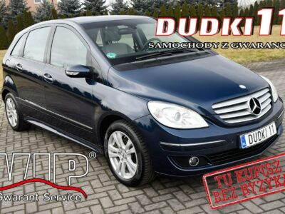 Mercedes B 200 2,0Diesel DUDKI11 Serwis.Klimatronic.Parktronic.Alu.kredyt,OKAZJA W245 (2005-2011)