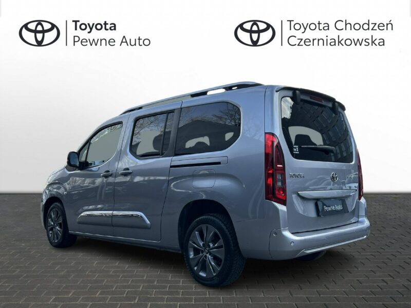 Toyota Proace City Verso 1.2 benzyna automat, 130KM, FAMILY long COMFORT 7 os. salon PL, FV23%