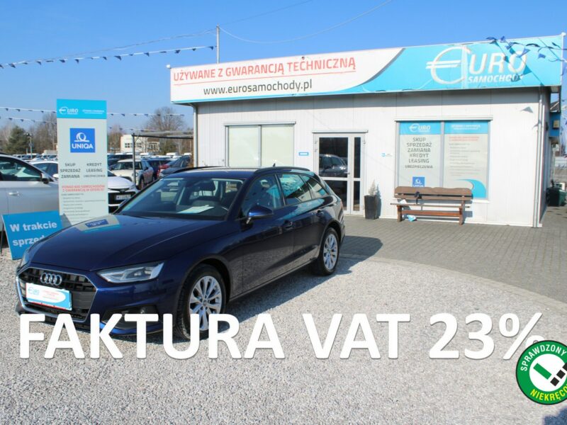 Audi A4 S-Tronic Gwarancja Kamera F-vat Salon Polska B9 (2015-)