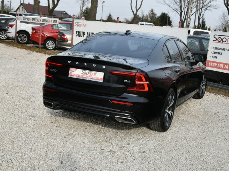 Volvo S60 2.0B4 197KM Automat 2020r. Polski SALON Fv23 FullLED Skóra Kamera III (2018-)