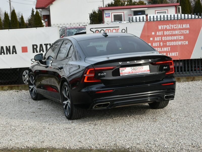 Volvo S60 2.0B4 197KM Automat 2020r. Polski SALON Fv23 FullLED Skóra Kamera III (2018-)