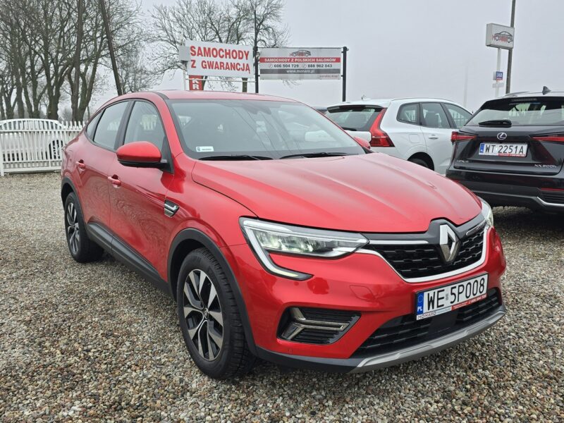Renault Arkana 1.6 E-TECH HYBRID Salon Polska GWARANCJA 1 ROK Zamiana FV 23%