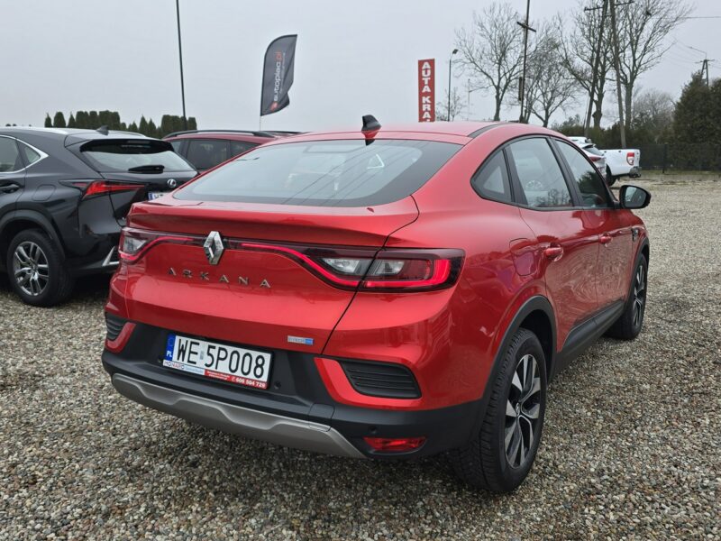 Renault Arkana 1.6 E-TECH HYBRID Salon Polska GWARANCJA 1 ROK Zamiana FV 23%