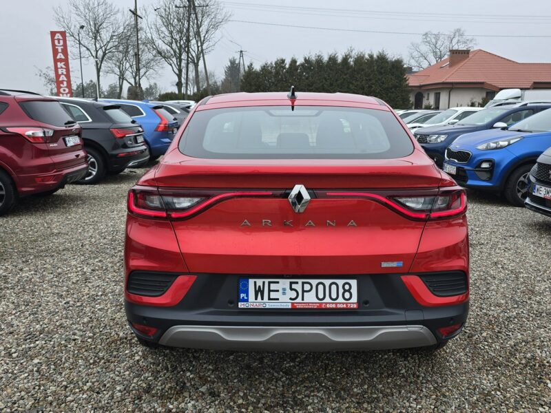 Renault Arkana 1.6 E-TECH HYBRID Salon Polska GWARANCJA 1 ROK Zamiana FV 23%