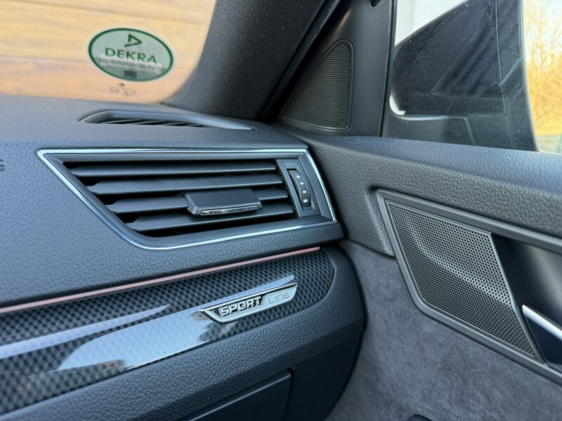 Škoda Superb 19r. 2.0 TDI 190KM DSG Sportline bezwypadkowa super stan, wyposażenie III (2015-2023)
