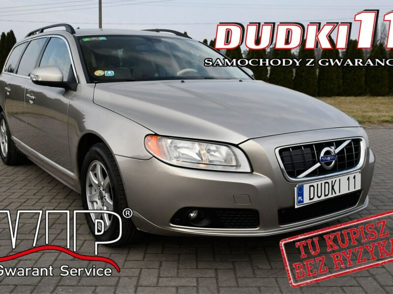 Volvo V70 2,4d5 Dudki11 Automat.Navi.Podg.Fot.Serwis.Klimatr 2 str.Tempomat.OKAZ III (2007-)