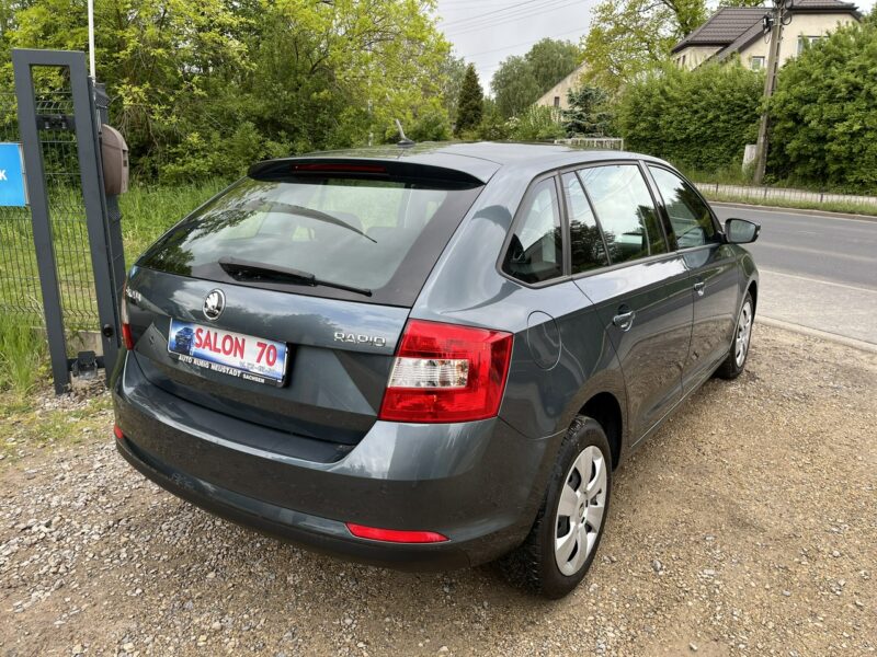 Škoda RAPID 1.4 1wł Oryginal Lakier CLimatronic KS Serw Stan BDB Bezwypadk Opłacon