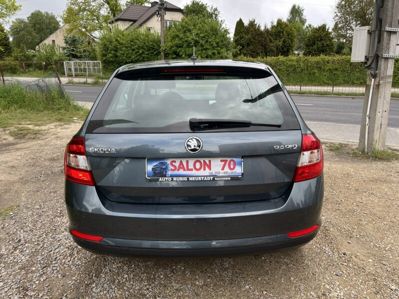 Škoda RAPID 1.4 1wł Oryginal Lakier CLimatronic KS Serw Stan BDB Bezwypadk Opłacon