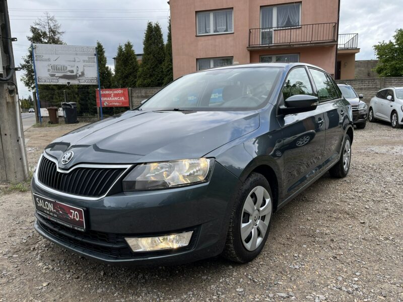 Škoda RAPID 1.4 1wł Oryginal Lakier CLimatronic KS Serw Stan BDB Bezwypadk Opłacon