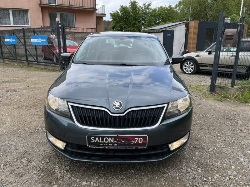 Škoda RAPID 1.4 1wł Oryginal Lakier CLimatronic KS Serw Stan BDB Bezwypadk Opłacon