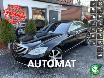 Mercedes S 350 LONG, LED, Navi,Klima,Harman/Kardon,Temp,Night Vision, Wentyle,Dociągi W221 (2005-2013)