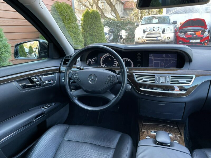 Mercedes S 350 LONG, LED, Navi,Klima,Harman/Kardon,Temp,Night Vision, Wentyle,Dociągi W221 (2005-2013)