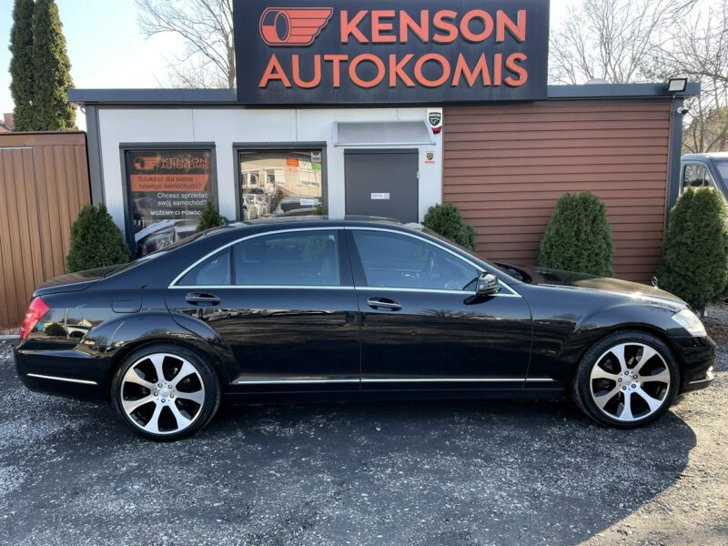 Mercedes S 350 LONG, LED, Navi,Klima,Harman/Kardon,Temp,Night Vision, Wentyle,Dociągi W221 (2005-2013)