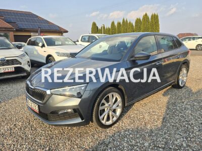 Škoda Scala 1.5 TSi DSG STYLE Dynamic Sound System Salon PL Serwis GWARANCJA FV23%