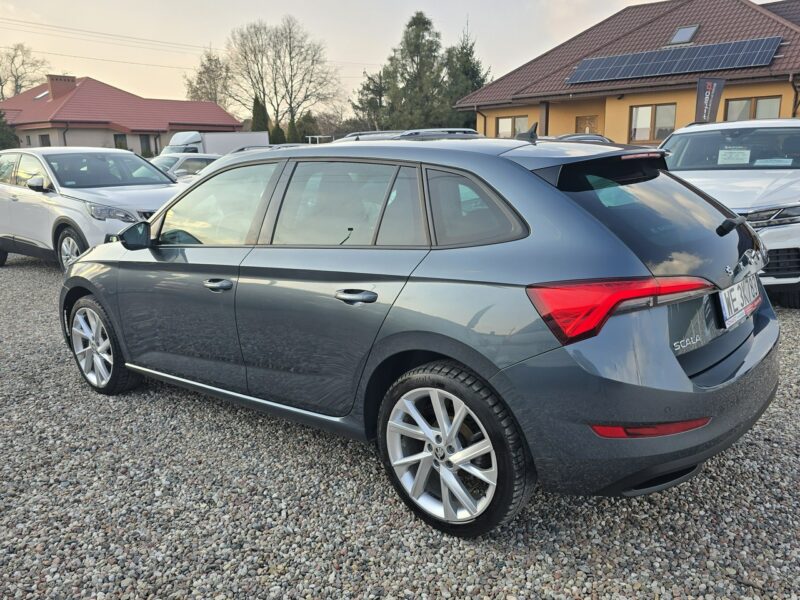 Škoda Scala 1.5 TSi DSG STYLE Dynamic Sound System Salon PL Serwis GWARANCJA FV23%