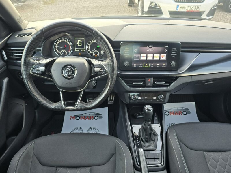 Škoda Scala 1.5 TSi DSG STYLE Dynamic Sound System Salon PL Serwis GWARANCJA FV23%