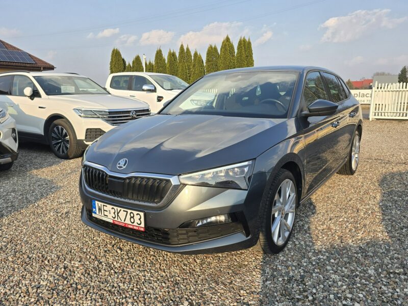 Škoda Scala 1.5 TSi DSG STYLE Dynamic Sound System Salon PL Serwis GWARANCJA FV23%
