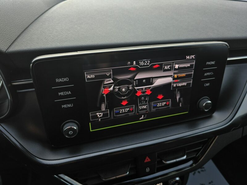 Škoda Scala 1.5 TSi DSG STYLE Dynamic Sound System Salon PL Serwis GWARANCJA FV23%