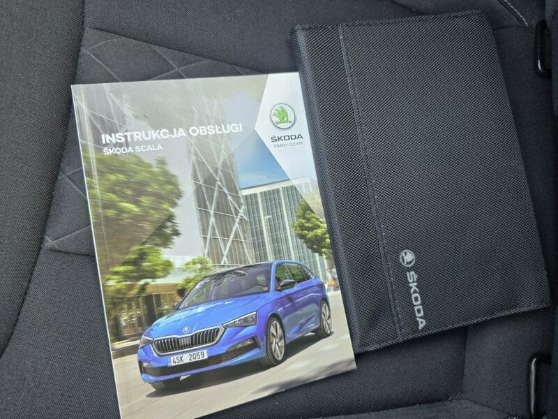 Škoda Scala 1.5 TSi DSG STYLE Dynamic Sound System Salon PL Serwis GWARANCJA FV23%