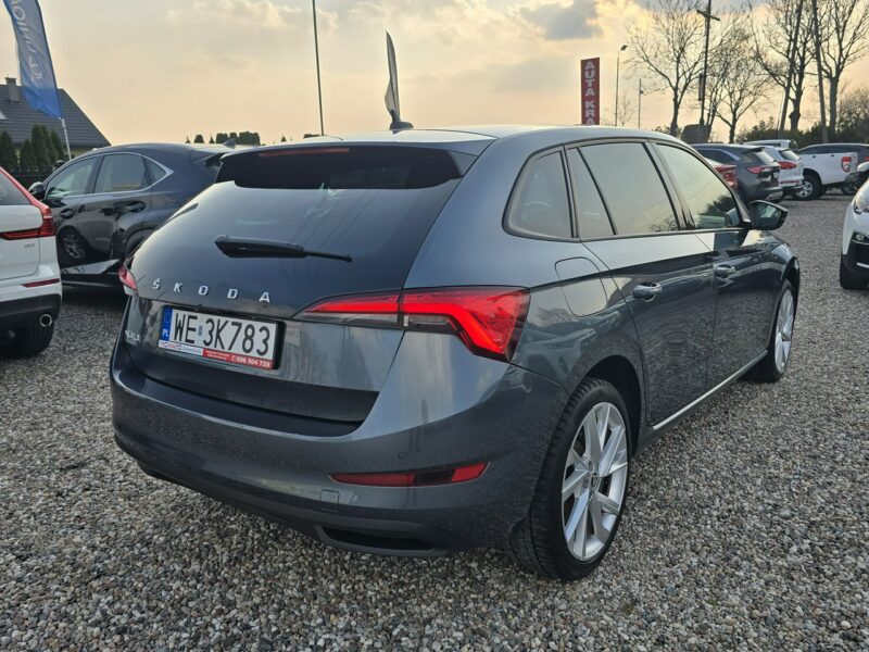 Škoda Scala 1.5 TSi DSG STYLE Dynamic Sound System Salon PL Serwis GWARANCJA FV23%
