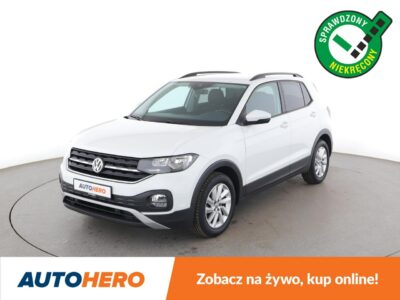 Volkswagen T-Cross Historia serwisowa Navi Czujniki parkowania pród+tył Podgrzewane fotel