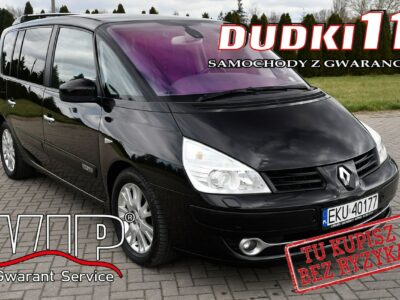 Renault Espace 2,0Turbo DUDKI11 Automat.Navi.Xenony.Pół-Skóry.Klimatr. 2 str.kredyt IV (2003-2014)