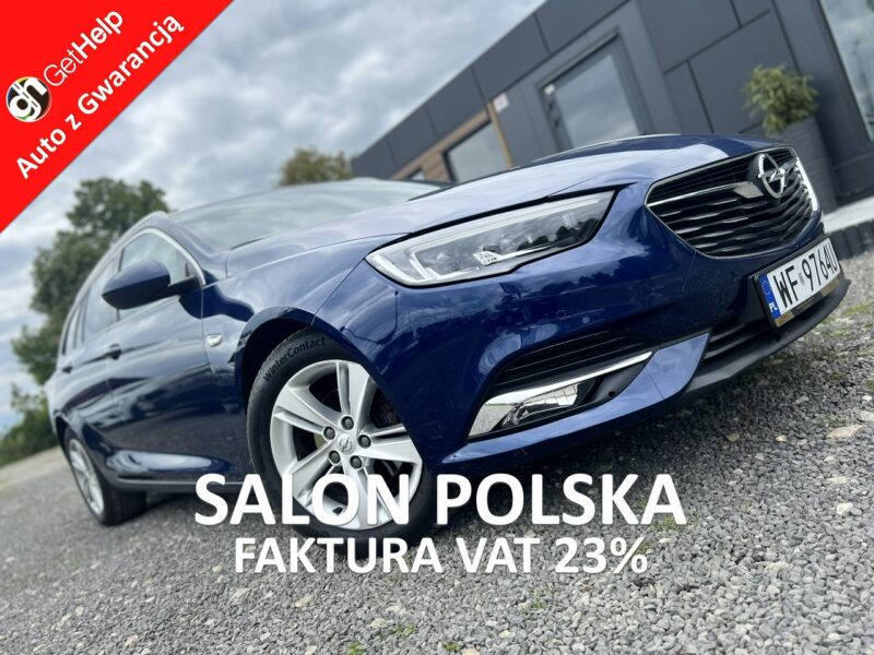 Opel Insignia Salon Polska Poleasingowy I właściciel Serwis ASO VAT 23% Bezwypadkowy B (2017-)