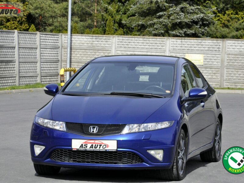 Honda Civic 1,8i-Vtec 140KM SPORT/Półskóry/Serwisowany/Parktronic/Alu VIII (2006-2011)
