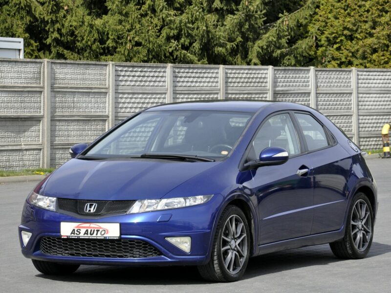 Honda Civic 1,8i-Vtec 140KM SPORT/Półskóry/Serwisowany/Parktronic/Alu VIII (2006-2011)