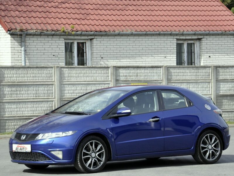 Honda Civic 1,8i-Vtec 140KM SPORT/Półskóry/Serwisowany/Parktronic/Alu VIII (2006-2011)