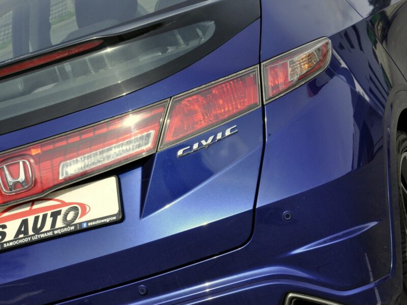 Honda Civic 1,8i-Vtec 140KM SPORT/Półskóry/Serwisowany/Parktronic/Alu VIII (2006-2011)