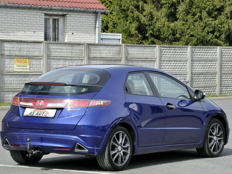 Honda Civic 1,8i-Vtec 140KM SPORT/Półskóry/Serwisowany/Parktronic/Alu VIII (2006-2011)