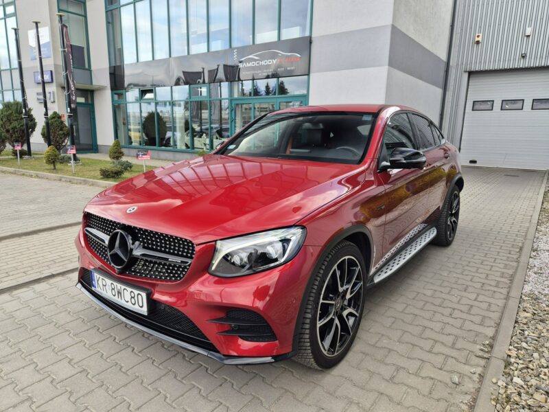 Mercedes GLC 43 AMG Biturbo 367KM. Salon PL. Bezwypadkowy. 1 właściciel.