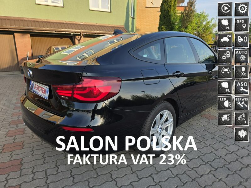 BMW 3GT 21 GT GRAN TURISMO F.vat Salon Polska Gwarancja Bezwypadkowy Super S F34 (2013-2021)