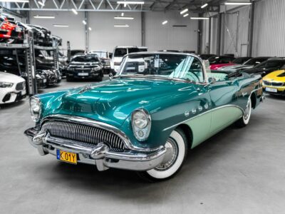 Buick Roadmaster Convertible 76C 1954 Stan fabryczny. Kolekcjonerski. Ideał VI (1954-1956)