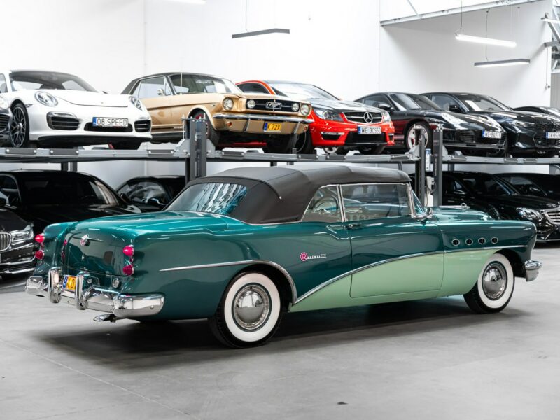 Buick Roadmaster Convertible 76C 1954 Stan fabryczny. Kolekcjonerski. Ideał VI (1954-1956)