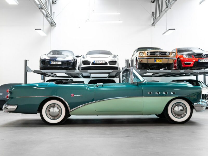 Buick Roadmaster Convertible 76C 1954 Stan fabryczny. Kolekcjonerski. Ideał VI (1954-1956)