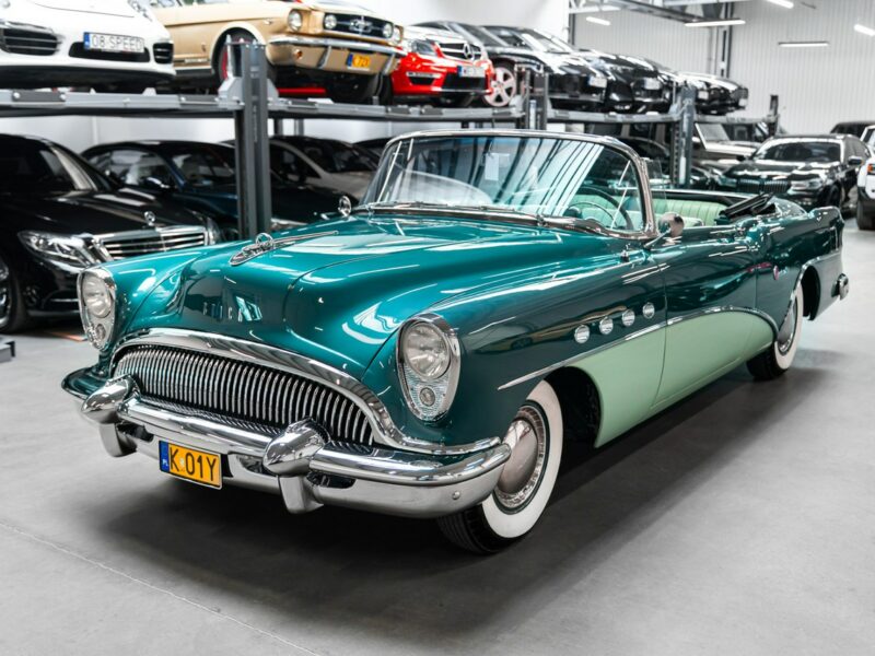 Buick Roadmaster Convertible 76C 1954 Stan fabryczny. Kolekcjonerski. Ideał VI (1954-1956)