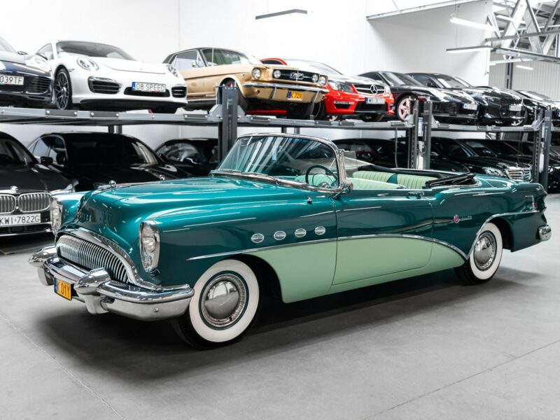 Buick Roadmaster Convertible 76C 1954 Stan fabryczny. Kolekcjonerski. Ideał VI (1954-1956)