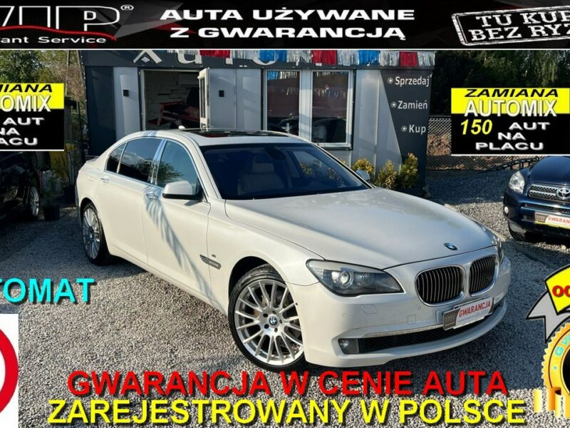 BMW 740 740 Li *Perła* 146 Tys przebieg / Kamery 360 * Dociągi - Gwarancja F01 (2008-)