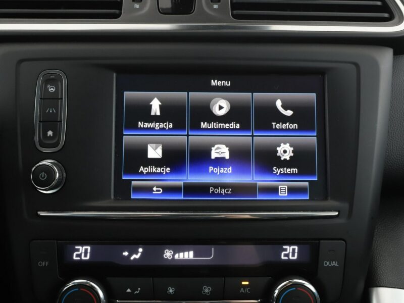 Renault Kadjar Skóra full LED navi klima auto grzane fotele kamera i czujniki parkowa I (2015-)