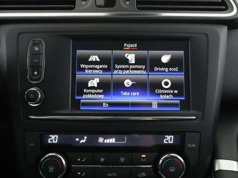 Renault Kadjar Skóra full LED navi klima auto grzane fotele kamera i czujniki parkowa I (2015-)