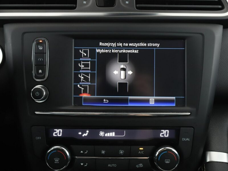 Renault Kadjar Skóra full LED navi klima auto grzane fotele kamera i czujniki parkowa I (2015-)