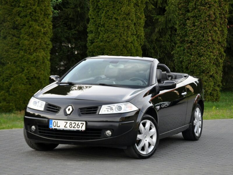 Renault Megane 2.0i(135KM)*Klimatronik*Skóry*Cabrio*I Wł*Grzane Fotele*PDC*Alu17"ASO II (2002-2008)