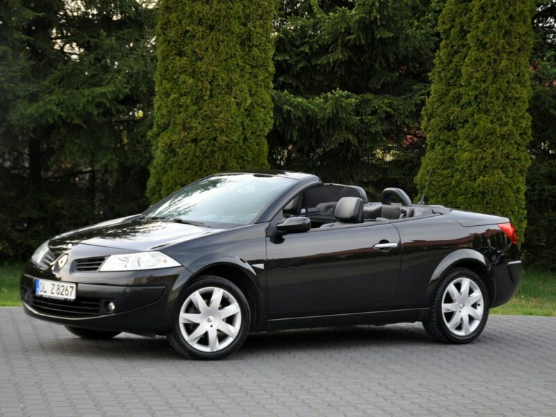 Renault Megane 2.0i(135KM)*Klimatronik*Skóry*Cabrio*I Wł*Grzane Fotele*PDC*Alu17"ASO II (2002-2008)