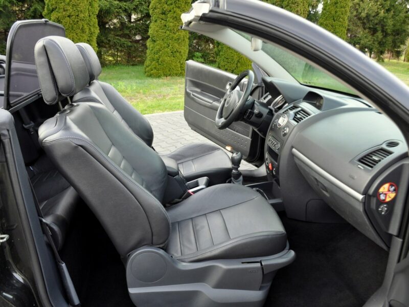 Renault Megane 2.0i(135KM)*Klimatronik*Skóry*Cabrio*I Wł*Grzane Fotele*PDC*Alu17"ASO II (2002-2008)