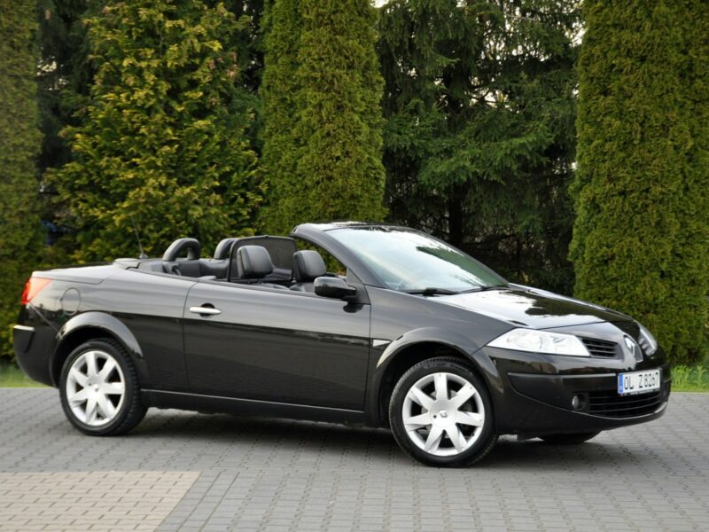 Renault Megane 2.0i(135KM)*Klimatronik*Skóry*Cabrio*I Wł*Grzane Fotele*PDC*Alu17"ASO II (2002-2008)
