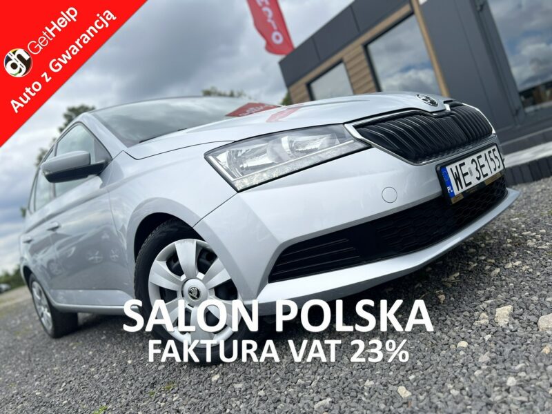 Škoda Fabia Salon Polska Poleasingowy I właściciel Serwis ASO VAT 23% Bezwypadkowy III (2014-)